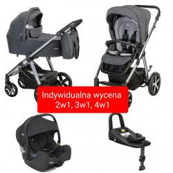 Baby Design Husky 2021 (Pompowane Koła) Wózek Głęboko...