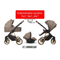 BabyActive Musse ROYAL Wózek Głęboko Spacerowy 2w1 Opcja...