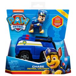 Spin Master Psi Patrol Pojazd Policyjny i Figurka Chase