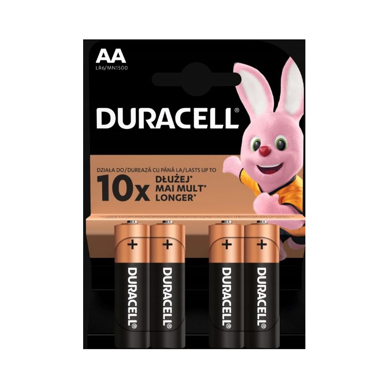 Duracell Bateria Basic AA/LR6 4 sztuki