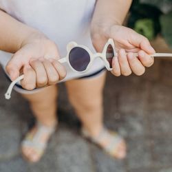 KiETLA Okulary Przeciwsłoneczne OURS'ON 1-2 lata Pink